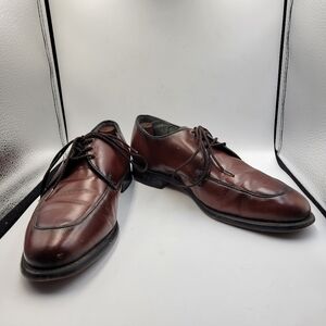 Weyenberg Mens Derby Oxfords Rich Brown Leather Sz 9